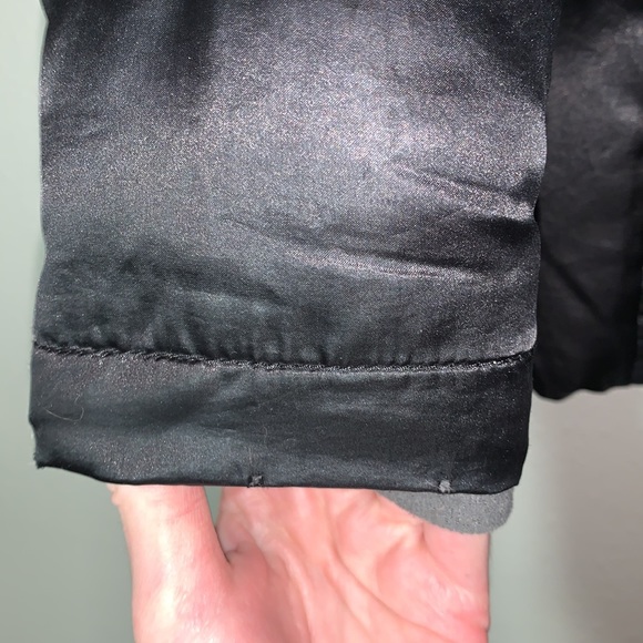 THE NORTH FACE 550 black Goose Down PUFFER JACKET Sz 10/12 hooded Jacket Wm XS P - Picture 9 of 16